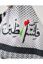 Shawl Kefiye Pusshless Palestine Arabic with Flag Map Printed Palestine Shawl S100007 - 6