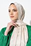 شال نسائي جاكار حجاب منقوش كبير بنقشة Houndstooth - 2