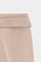 Pleated carrot cut belt detailed trousers - 4