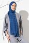 شال نسائي جاكار حجاب منقوش كبير بنقشة Houndstooth