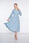 Women's Layered Shirt Collar Stylish Mint Long Dress