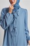 Lace-Up Detail Pants Suit 45620 - 3