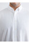 Southblue White Large Size Regular Fit Long Sleeve Dobby Men's Shirt - 3