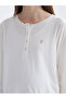 Lcw Dream Pink Crew Neck Printed Maternity Pajamas Set - 3