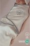 Newborn Velcro Ready Swaddle - 100% Cotton, Baby Swaddle with Embroidery Detail
