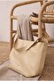 Leather Tote Bag Butter Yellow - 8