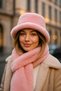 Imported Premium Powder Hat-Neck Collar Fur Set01-1 - 3