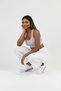 ® |   Summer Linen Women's Sneaker Sports Shoes-White Lilac - 2