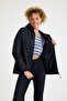 Women's Lined Water Resistant Hooded Pocket Raincoat