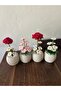 Hand Knitted Rose in a Pot - a Gift That Does Not Fade for Your Loved Ones - 3