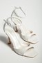 Women's Mother of Pearl Heeled Wedding Dress Shoes - 3