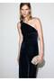 Velvet Jumpsuit with Metal Details