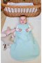 Winter 2.5 Tog Zippered Baby Girl-Boy Sleeping Bag 2.5 Tog- Mint Green/Polka Dot