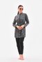 3-Piece Front-Zip Modest Swimwear Fully Covered Modest Swimwear Plus Size Burkini - 7