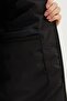 سترة نسائية سوداء قابلة للنفخ مقاومة للرياح وملاءمة عادية - 5