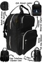 Mother Baby Care Backpack and Shoulder Bag Organizer with Thermal Bottle Compartment, Waterproof Fabric - 7