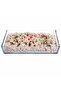 Borcam Premium Rectangular Tray, 26 cm x 37 cm, Transparent, 4.35 Liter