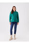Crew Neck Self-Patterned Long Sleeve Maternity Knitwear Sweater - 2