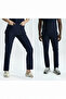 Navy Blue Stretch Fabric Pipe Leg (Thick Fabric) Unisex Single Bottom Pants Doctor Nurse Uniform - 3