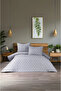 Vita 3 Piece Bedspread Set – 100% Cotton Double, Fiber Filled, Flounced Pillowcase - 5