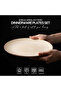4-Piece Spiral Dinnerware Set – 2 Dinner 26cm Plate & 2 Appetizer 20cm Plate for 2 People. - 5