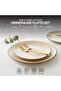 4-Piece Spiral Dinnerware Set – 2 Dinner 26cm Plate & 2 Appetizer 20cm Plate for 2 People. - 6