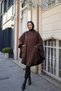 Suede Poncho & Brown - 9