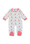 5 piece Sets include Bib, Romper, Mittens, Cap and Sleepsuit, 6-9 Months , Red - 2