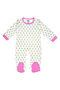 5 piece Sets include Bib, Romper, Mittens, Cap and Sleepsuit, 9-12 Months , Mouve - 2