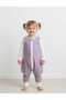 Winter 2.5 Tog Footed-Bibbed Baby Girl-Boy Sleeveless Zippered Sleeping Bag/Lila