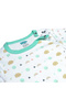 5 piece Sets include Bib, Romper, Mittens, Cap and Sleepsuit, 6-9 Months , Green - 5