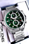 Original Square Case Men Wristwatch Waterproof Silver Color Steel Band Gtje2099C3