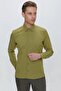 Men's Gk 664 Slim Fit Mustard Classic Shirt - 4