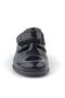 Black Patent Leather Velcro Oxford Children's School Shoes - 4