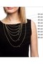 Women's High Quality Steel Italian Crushed Chain Necklace 60cm + 5cm Extension 3mm Thickness - 5
