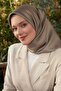 وشاح حريري مزدوج الجوانب من قماش التويل - 4