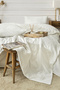 Sheeted Cotton Satin Satin Double Duvet Cover Set-cream - 3