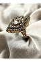 Almond Stone Ring - 4