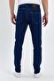 Men's Jeansvibe Slim Fit Stretchy Dark Blue Classic Jeans - 5