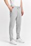 Men's Striped Loose Elastic Classic Gray Trousers - 2