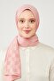Salmon Dama Pattern Jacquard Elegance Shawl