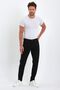 Men's School and Daily Use 5-Pocket Black Classic Trousers - 4