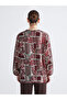 Vizyon New Season Tie Neck Patterned Blouse - 4