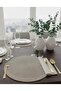 6 Pieces Handmade Stain-Resistant American Serving Plate Mat Jute Placemat Cream Color - 3