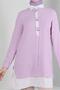 SHIRT COLLAR ACCESSORY DETAIL TUNIC 43703 - 4