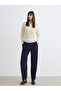 Esvab • Modern & Distinctive Women's Trousers with Waist Drawstring - 2