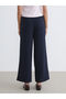 Esvab • Modern & Distinctive Wide-Leg Women's Trousers with Waist Drawstring - 6