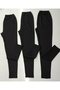3-PACK OF UNDERWEAR SHA مبطن بالصوف IŞLIK TAYT (أسود) - 2