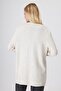 Gloria women's long sleeve cardigan ecru - 4