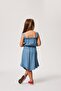 Elsa Girl's Jean Dress Denim - 3